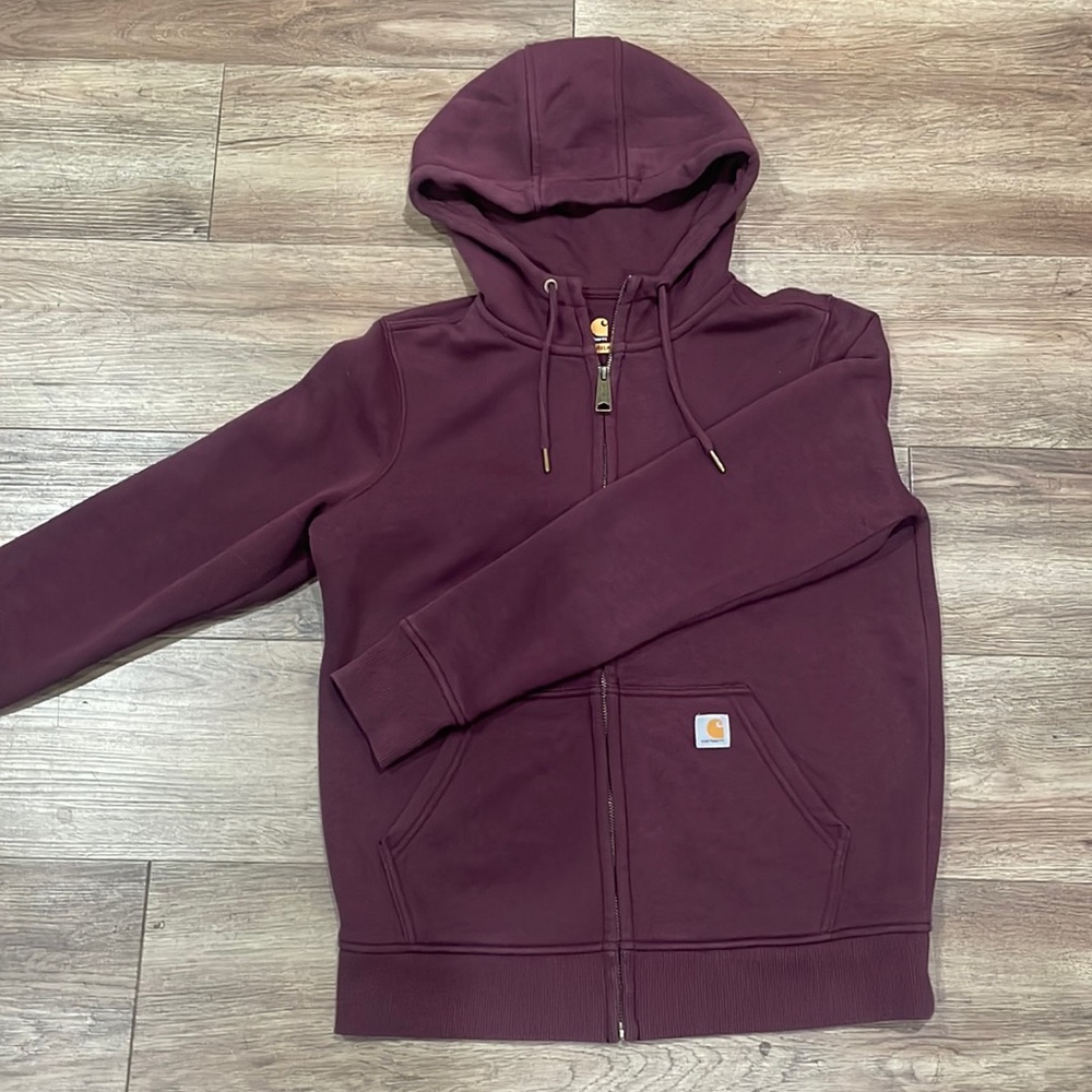 WOMEN'S CARHARTT ZIP HOODIE - SMALL
